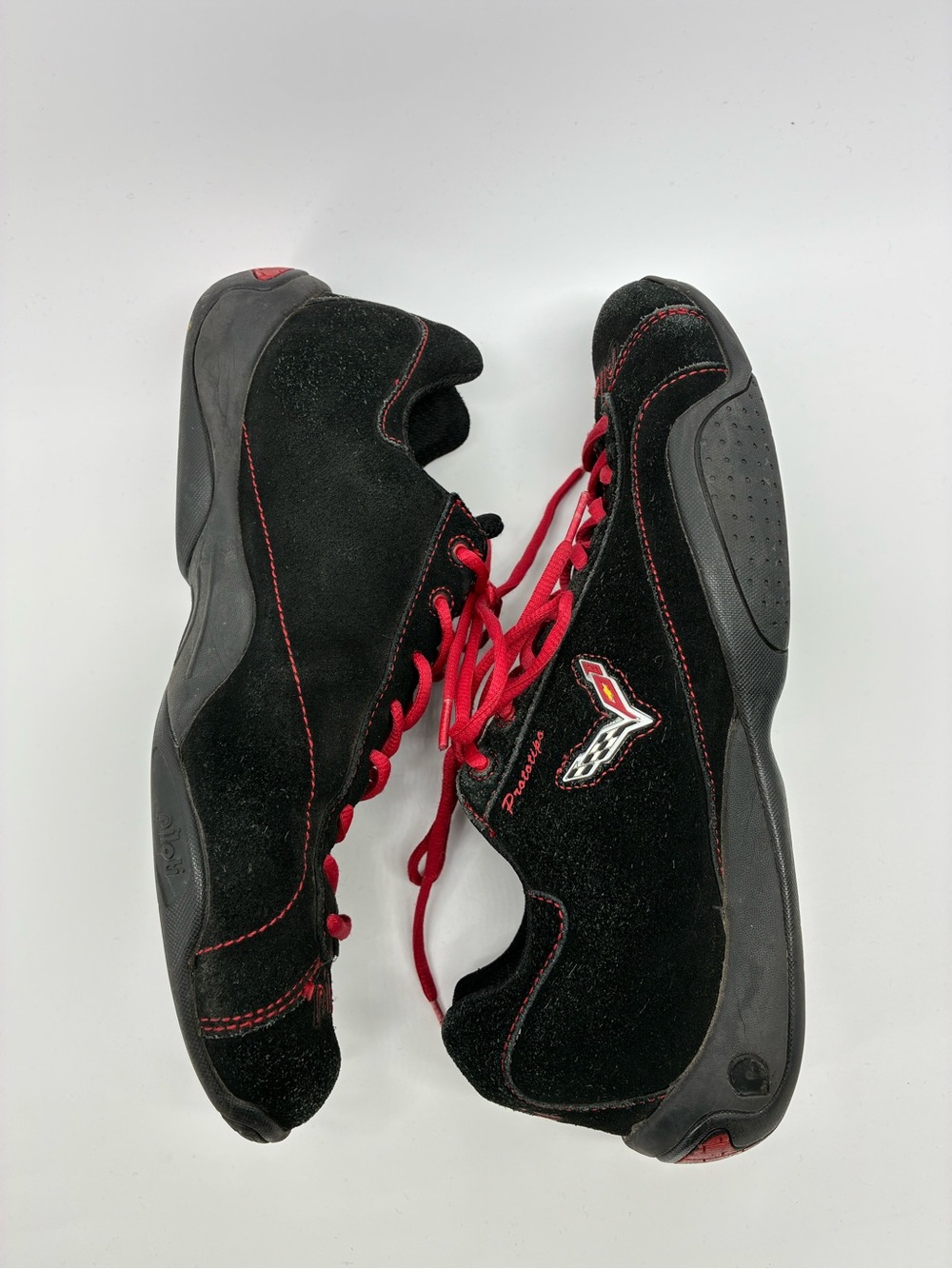 Piloti Corvette C7 Limited Ed. Driving Racing Shoes Black Red